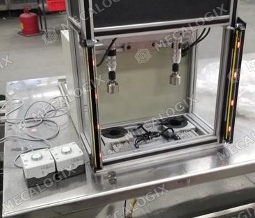 Cabina de seguridad construida e instalada