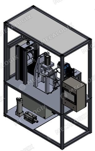 Rebobinadora de cables con servo
